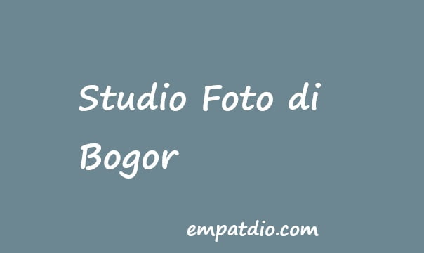 studio foto di bogor