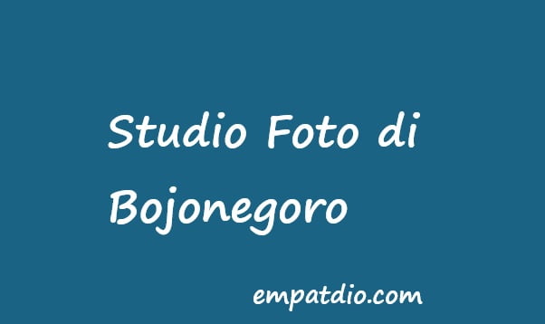 studio foto di bojonegoro