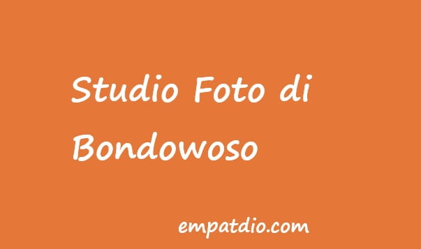 studio foto di bondowoso