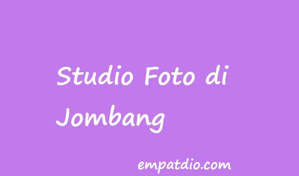 studio foto di jombang
