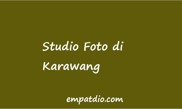 studio foto di karawang