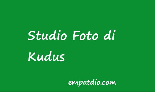studio foto di kudus