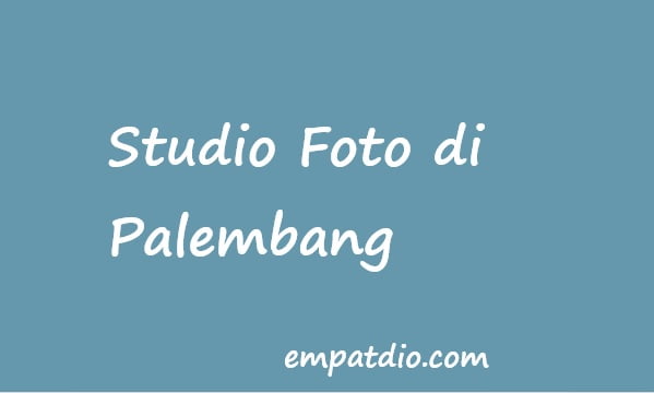 studio foto di palembang