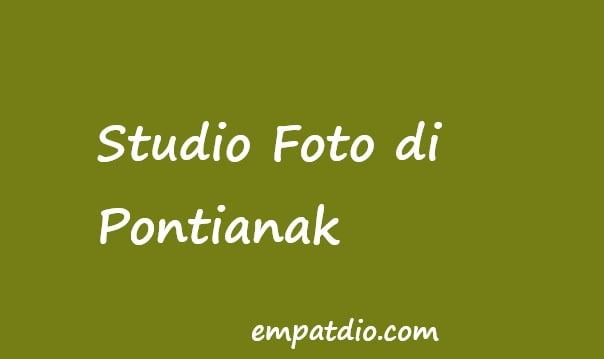 studio foto di pontianak