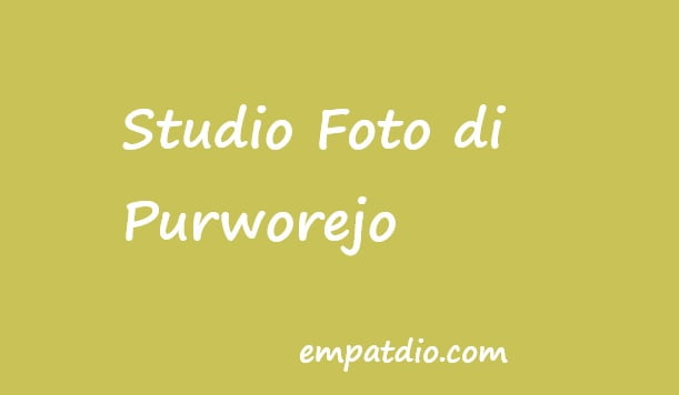 studio foto di purworejo