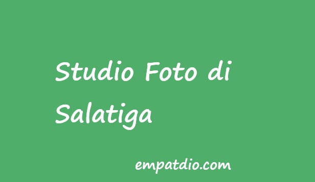 studio foto di salatiga