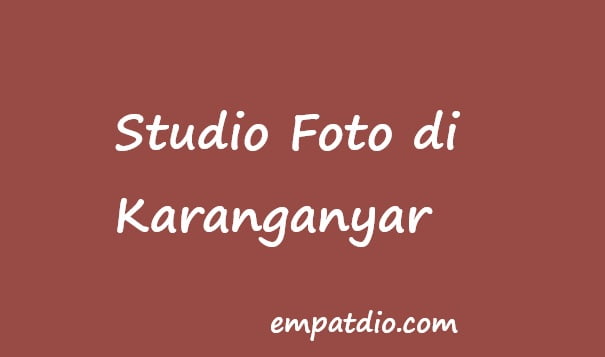 studio foto di karanganyar